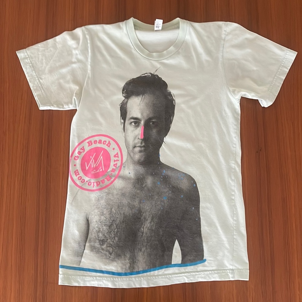 American Apparel Viva Radio Gay Beach T